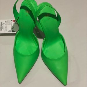 Zara Heels with pointed toes